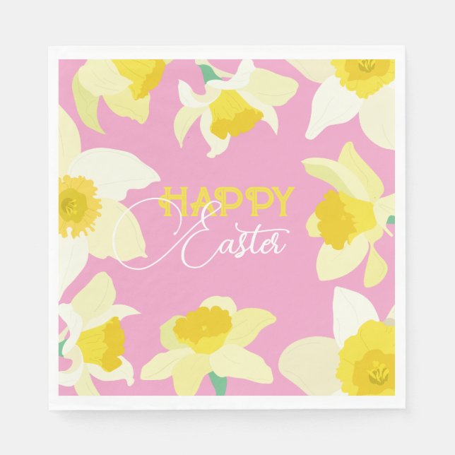 Happy Easter. Napkin (Front)