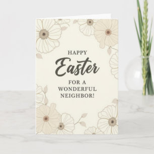 Happy Easter Neighbor Card