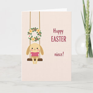 Happy Easter Niece Cute Card