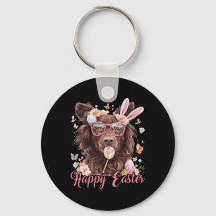 Happy Easter Nova Scotia Duck Tolling Retriever Do Keychain