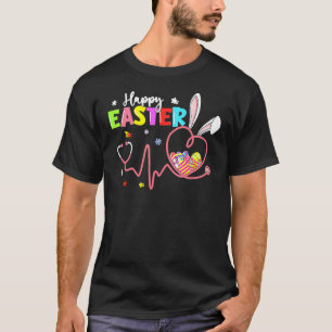 Happy Easter Nurse Bunny Rabbit Eggs Stethoscope G T-Shirt