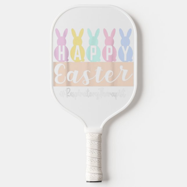 Happy Easter Padde Pickleball | Cute Itém Sport Pickleball Paddle (Front)