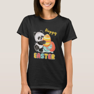 Happy Easter Panda In Egg Easter Day T-Shirt