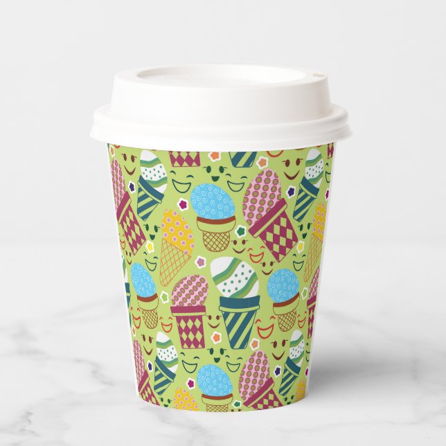 Happy Easter Paper Cups (Front)