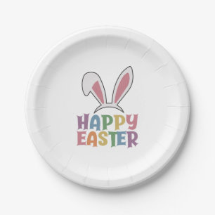 Happy Easter                        Paper Plate