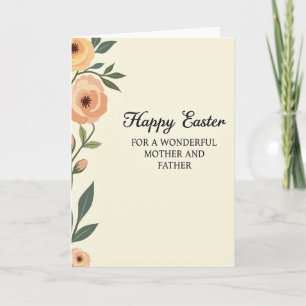 Happy Easter Parents Card