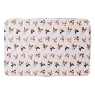 Happy Easter Pembroke Welsh Corgi Dogs Bath Mat