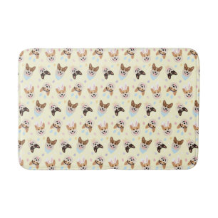 Happy Easter Pembroke Welsh Corgi Dogs Bath Mat
