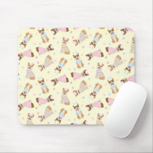 Happy Easter Pembroke Welsh Corgi Dogs Mouse Pad