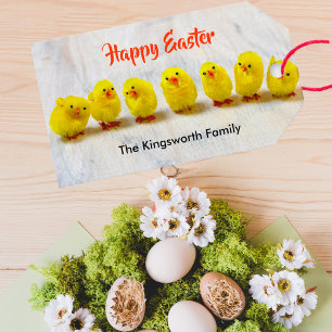 Happy Easter personalized  Gift Tags