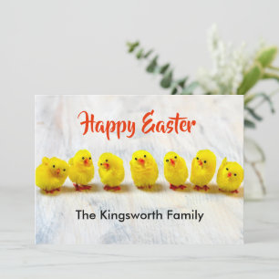 Happy Easter personalized Holiday Card