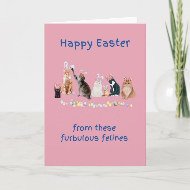 Happy Easter Pet Greeting Cards (Front)