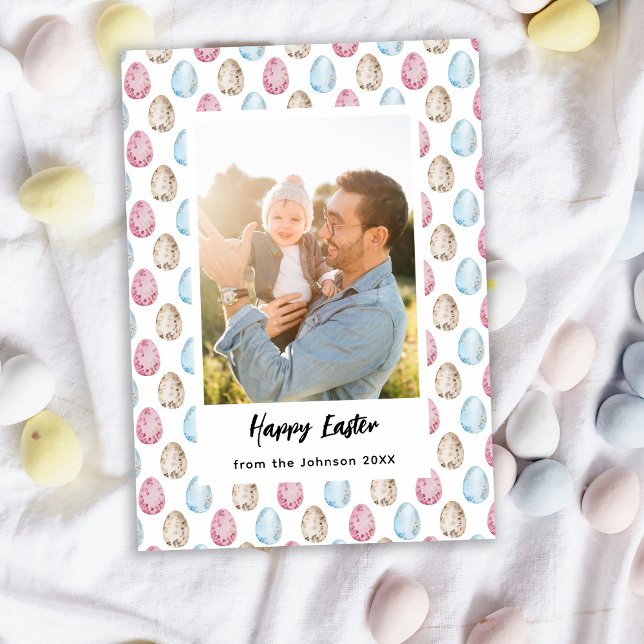 Happy Easter Photo Family Holiday Card (Creator Uploaded)