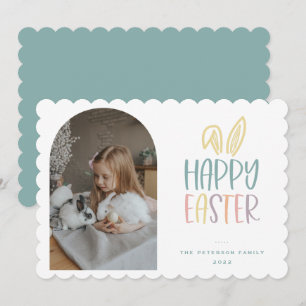 Happy Easter Photo Holiday Card