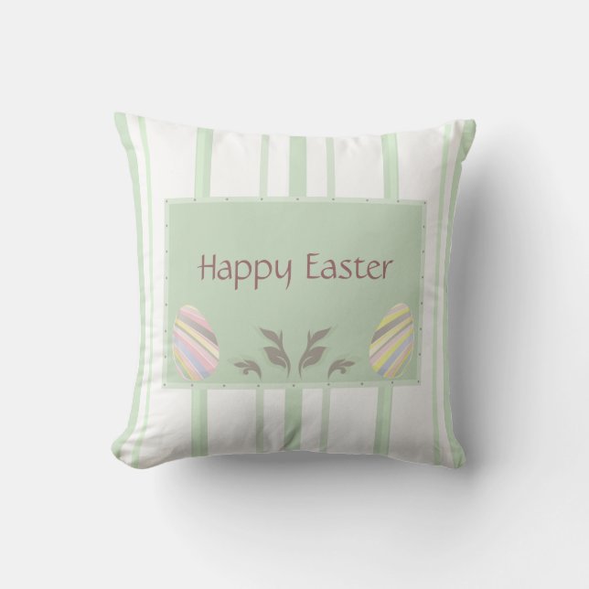 happy easter pillow (Front)