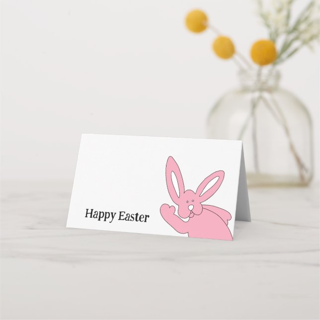 Happy Easter Place Card (Front)