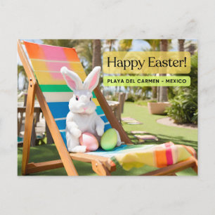 Happy Easter Playa del Carmen Postcard