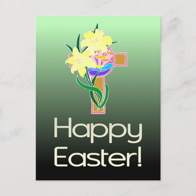 Happy Easter Post Card (Front)