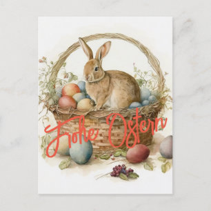 Happy Easter postcard
