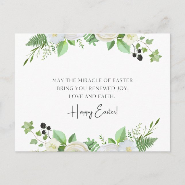 Happy Easter  Postcard (Front)