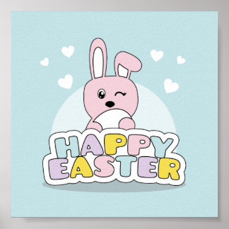 Happy Easter Poster