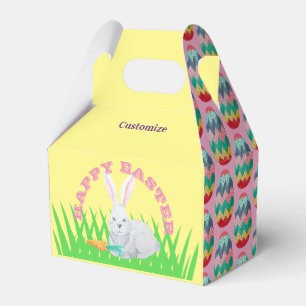 Happy Easter Rabbit Favour Box