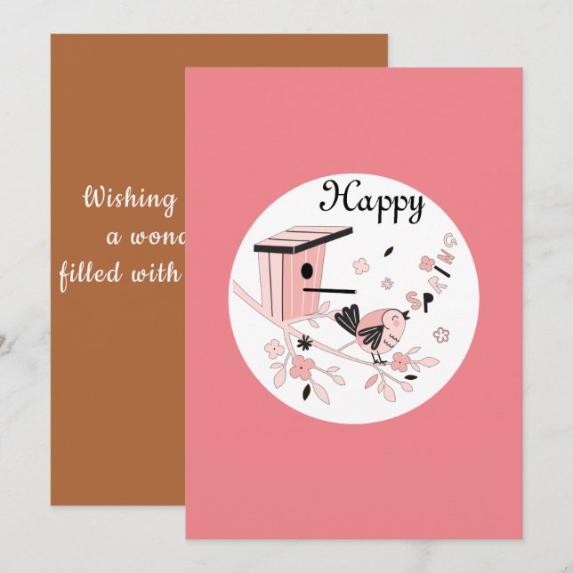 Happy Easter | sample Holiday Card (Front/Back)