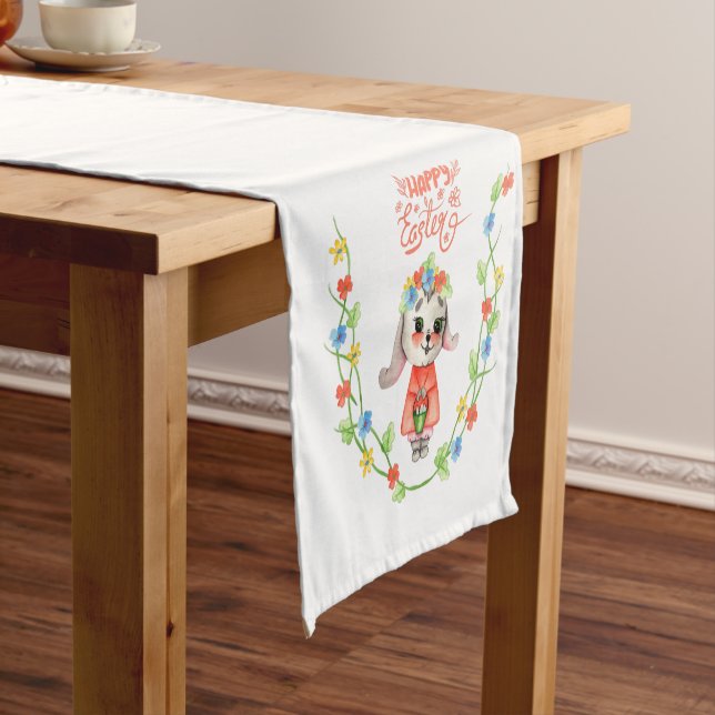 Happy Easter Short Table Runner (In Situ)