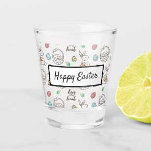 Happy Easter Shot Glass