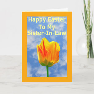 Happy Easter Sister-In-Law Greeting Card
