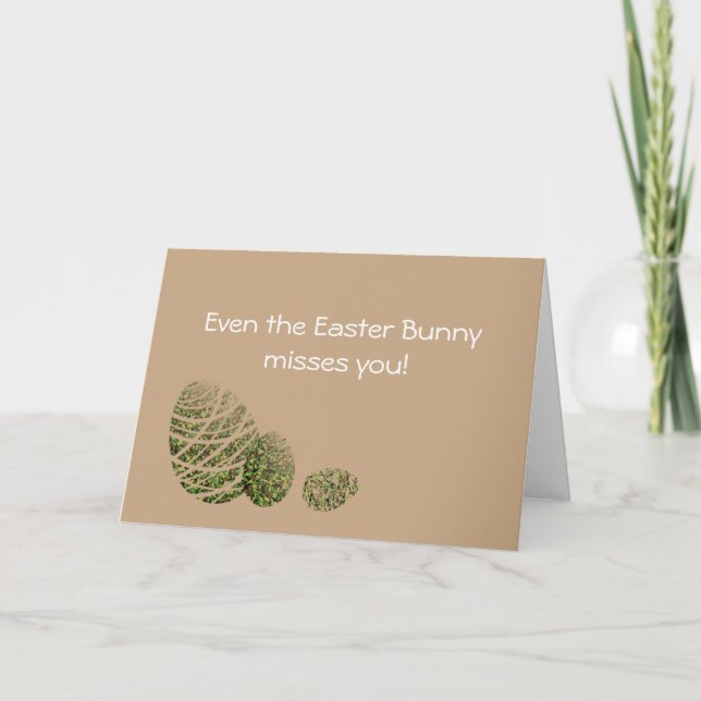 Happy Easter Soldier Holiday Card (Front)