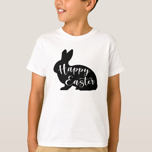 Happy Easter Spring Bunny Easter Funny Gift Idea T-Shirt (Front)