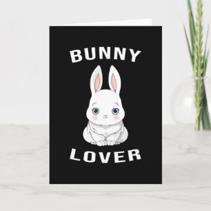 Happy Easter Spring Egg Bunny Lover Funny Gift Card