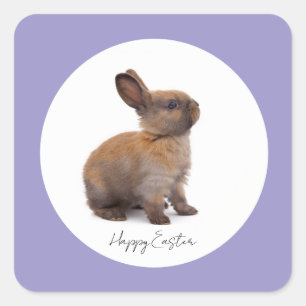 Happy Easter Square Sticker