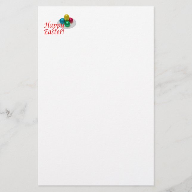 Happy Easter Stationery (Front)
