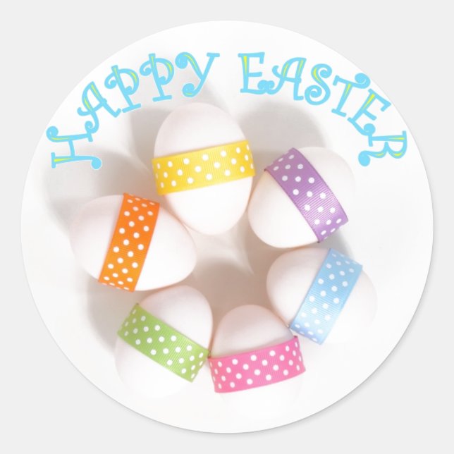Happy Easter Sticker (Front)