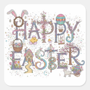 HAPPY EASTER Sticker
