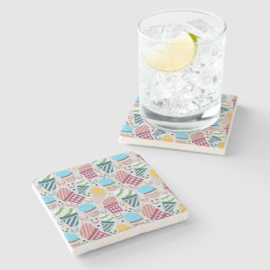 Happy Easter Stone Coaster