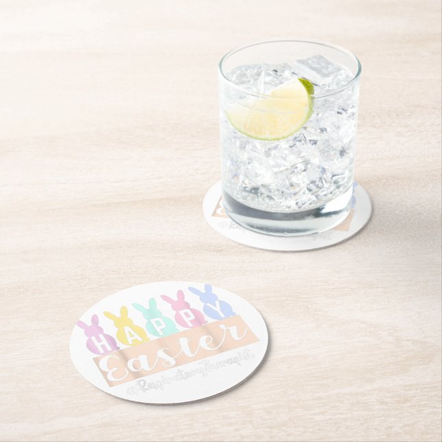 Happy Easter Stone Coaster| Lover Stone Coaster (Insitu)
