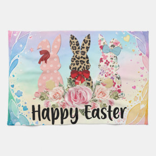 Happy Easter Tea Towel
