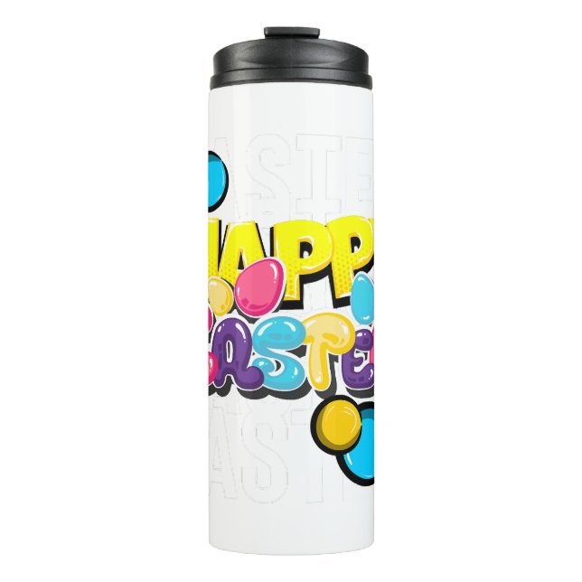 Happy Easter  Thermal Tumbler (Front)