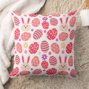 Happy Easter  Throw Pillow