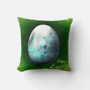 Happy Easter  Throw Pillow