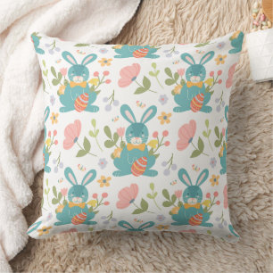 Happy Easter  Throw Pillow