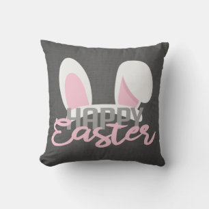Happy Easter Throw Pillow