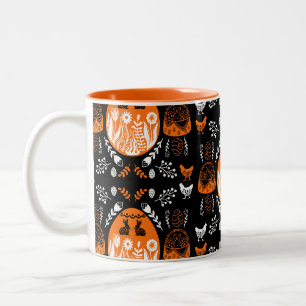 Happy Easter Time Holiday Gift Two-Tone Coffee Mug