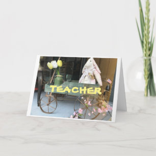 HAPPY EASTER TO A SPECIAL ***TEACHER*** CARD
