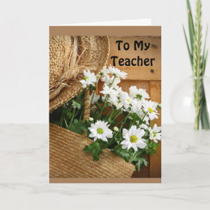 HAPPY EASTER TO A SPECIAL "TEACHER" HOLIDAY CARD