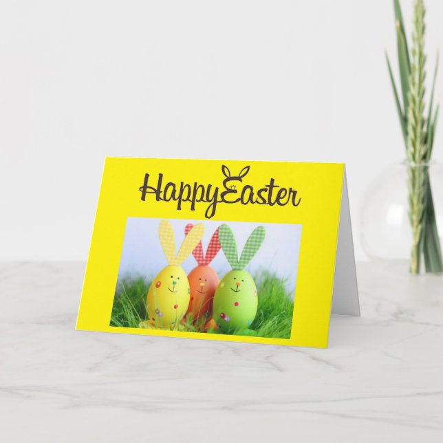 HAPPY EASTER TO MY ***HONEY BUNNY*** HOLIDAY CARD (Front)