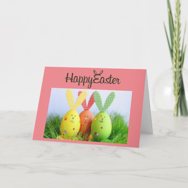 HAPPY EASTER TO MY ***HONEY BUNNY*** HOLIDAY CARD (Front)